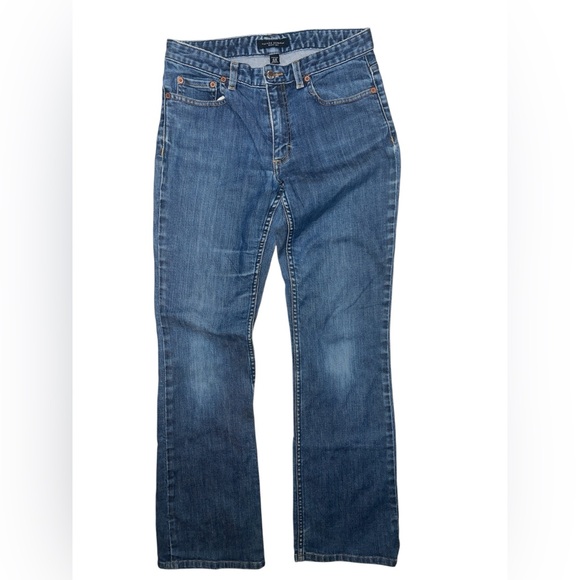 BANANA REPUBLIC| WOMENS Dark Stretch Denim Boot Cut Jeans 4R - Picture 5 of 9